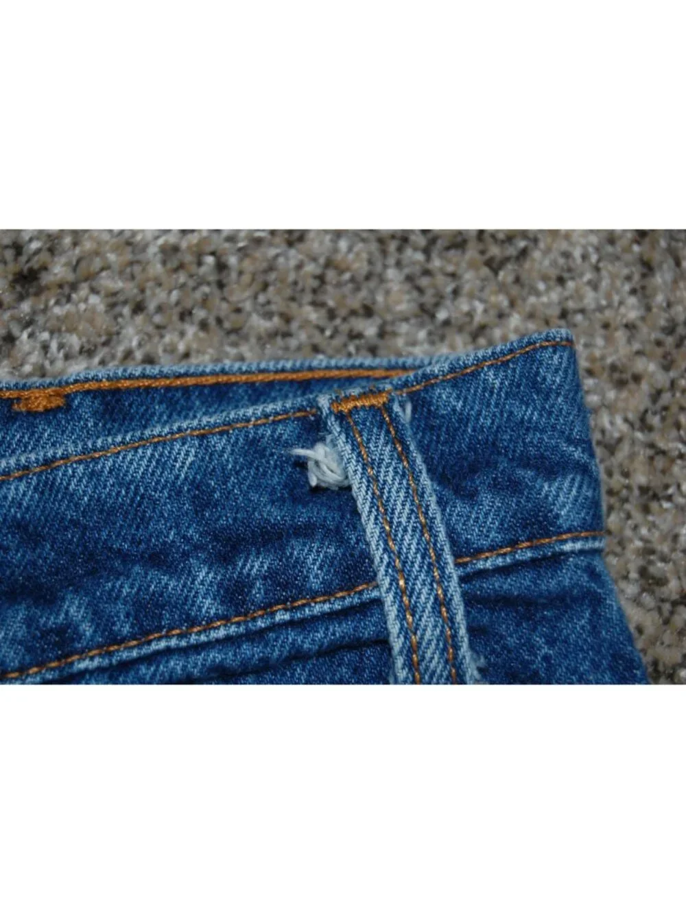 Vintage Levi's 540 Orange Tab Relaxed Fit 38x30 Denim Jeans Made in USA